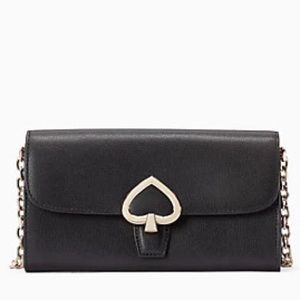 NWT Kate Spade Robyn Small Flap Chain Wallet
